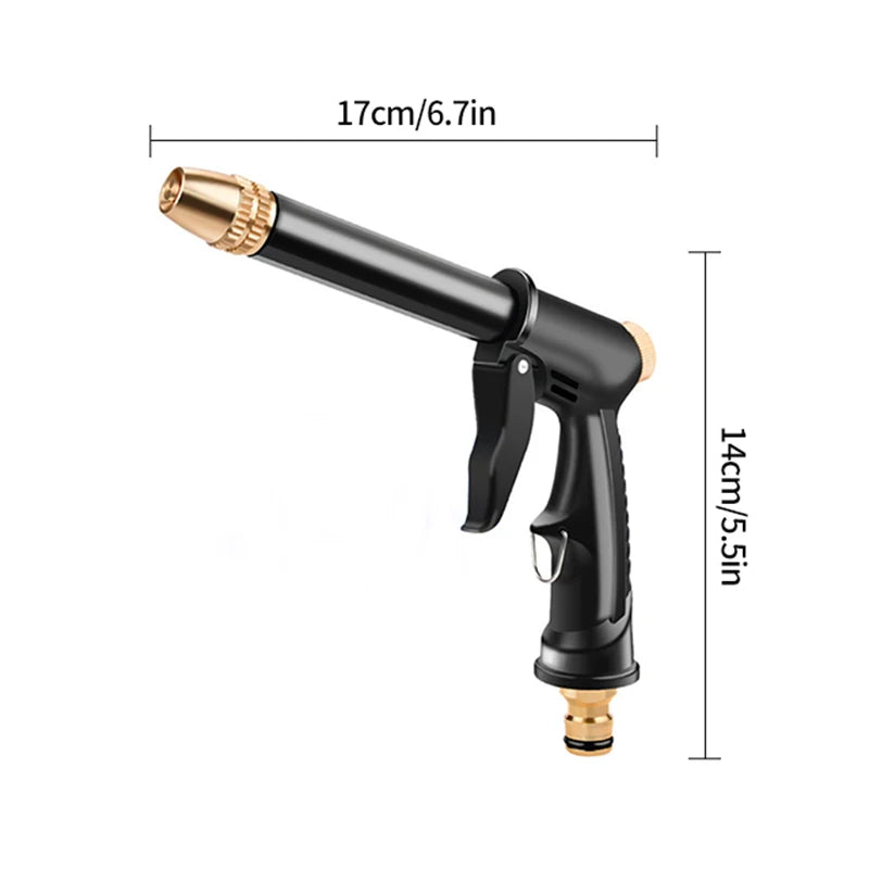 High Pressure Spray Water Gun Washing Garden Watering Hose Nozzle Sprinkler Car Cleaning Wash Tool Kits Auto Washer Guns