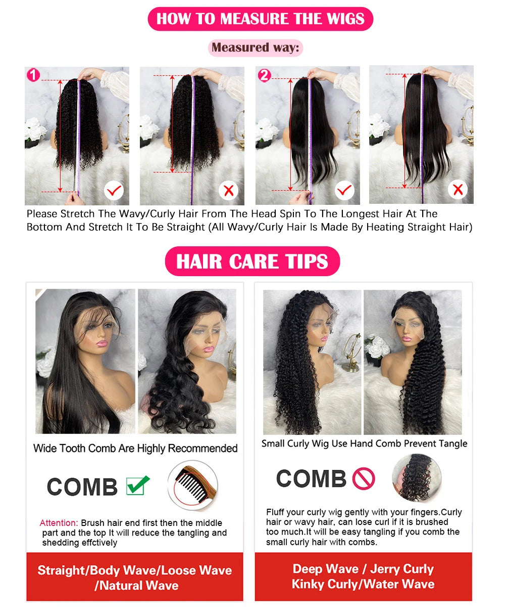 30 Inch Chocolate Brown Body Wave Lace Front Wig Transparent 13x6 HD Lace Frontal Wigs 13x4 Pre Plucked Colored Human Hair Wigs