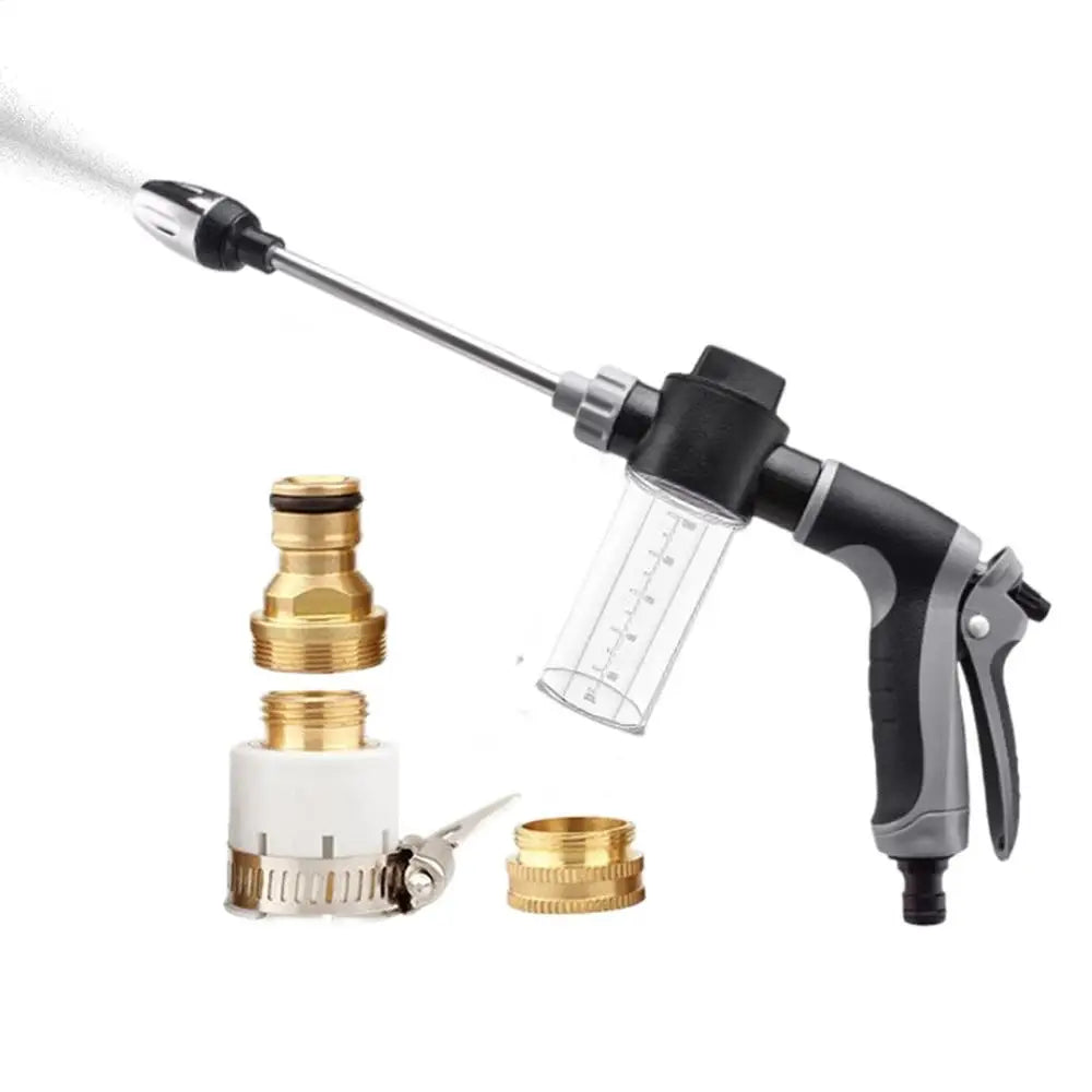 Car Wash High Pressure Water Gun Car Washers Garden Lawn Watering Hose Nozzle Foam Lance Portable Automobiles Cleaning Tool