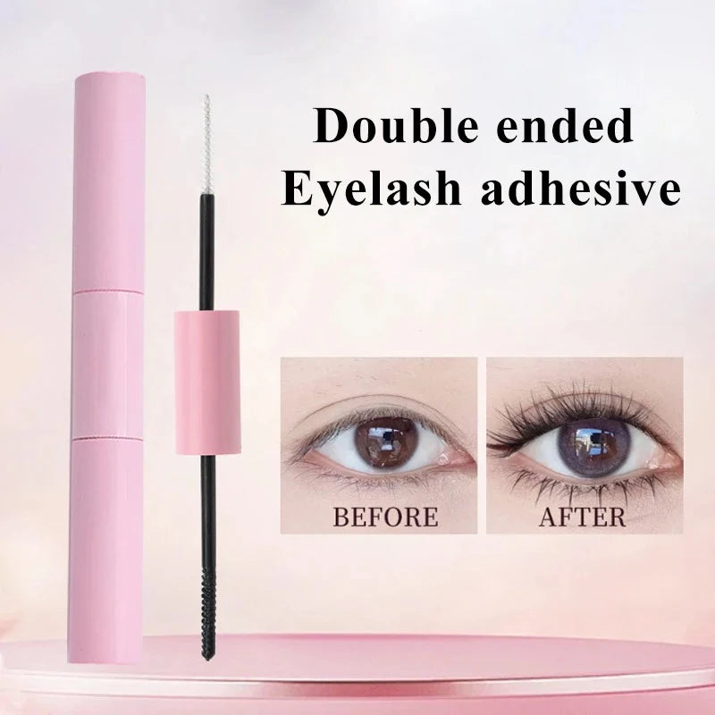 Double-headed Lash Bond and Seal Individual Lashes Glue and Seal Lasting Strong Adhesion Lash Extension Glue DIY Makeup Tools