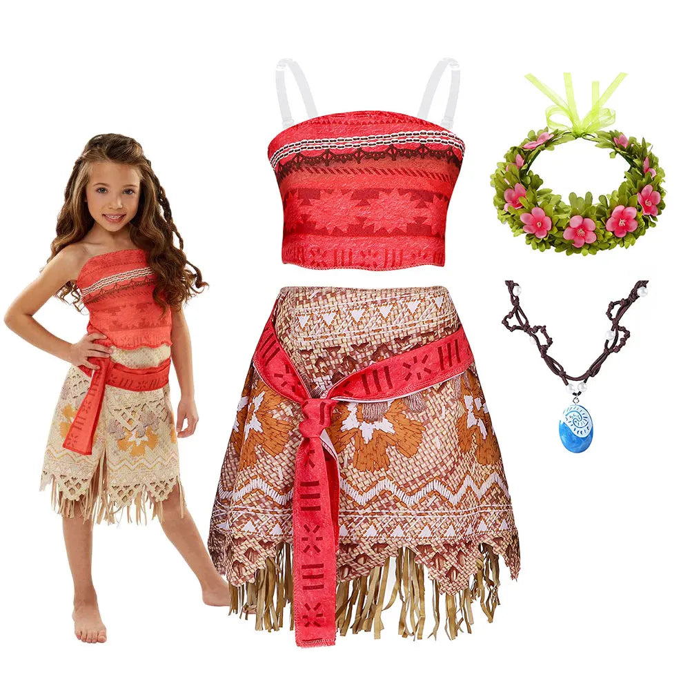 Girls ocean adventure princess costume