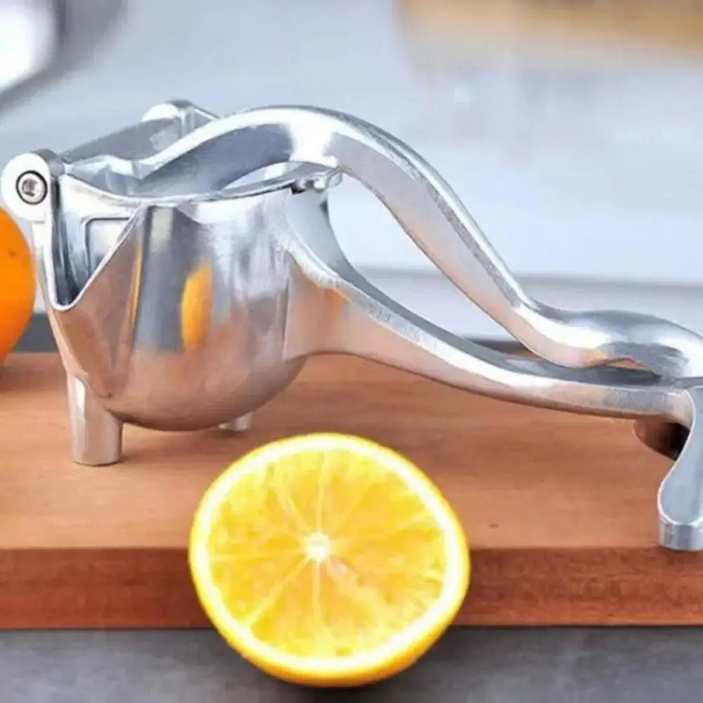Fruit Juice Squeezer Heavy-Duty Metal Lemon Squeezer Easy Manual Citrus Press Juicer Ergonomic & Durable For Fresh Juice
