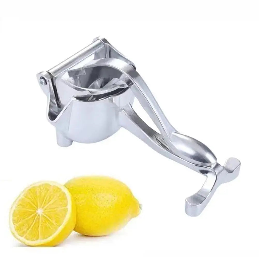 Fruit Juice Squeezer Heavy-Duty Metal Lemon Squeezer Easy Manual Citrus Press Juicer Ergonomic & Durable For Fresh Juice