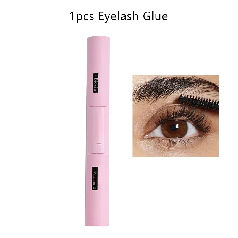 Double-headed Lash Bond and Seal Individual Lashes Glue and Seal Lasting Strong Adhesion Lash Extension Glue DIY Makeup Tools