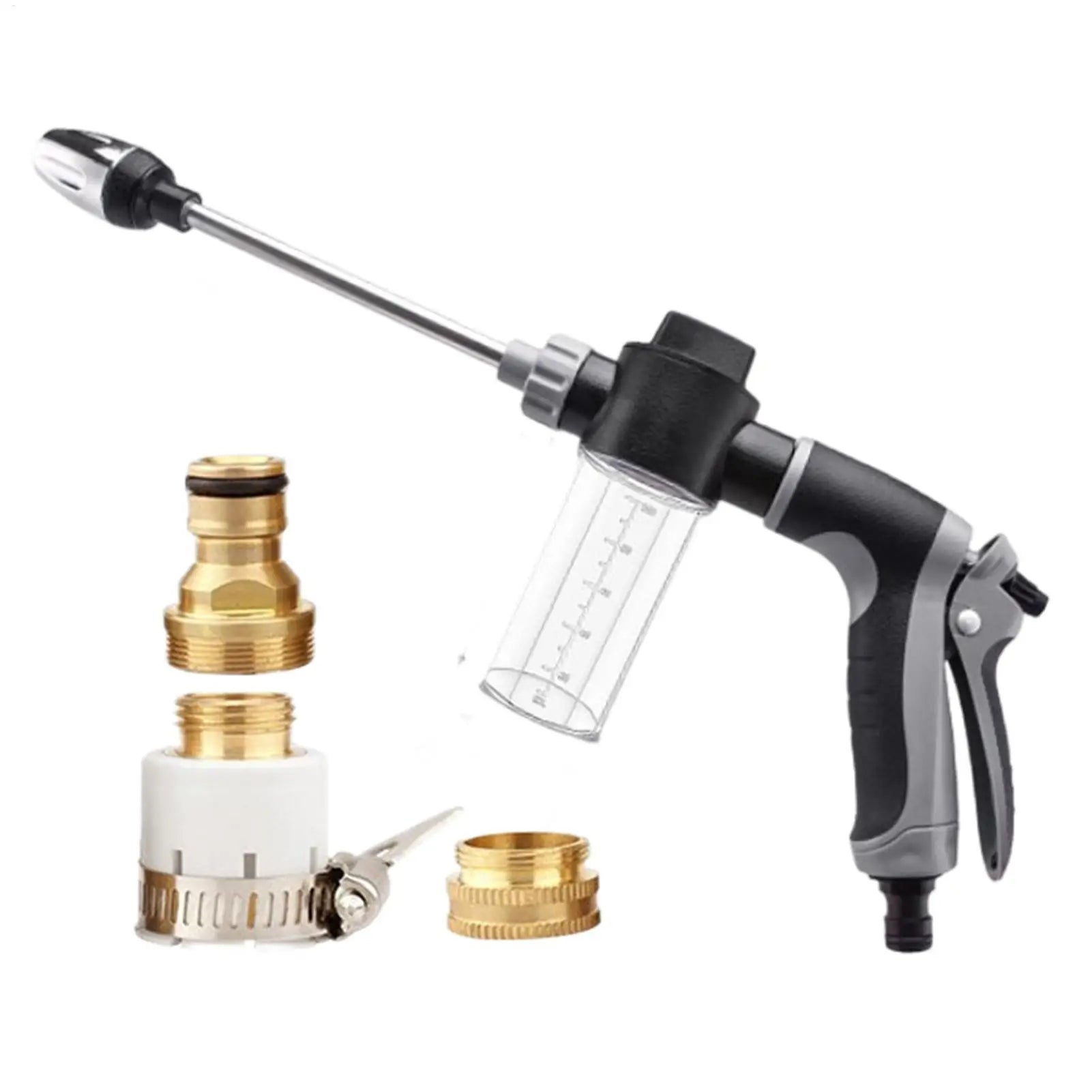 Car Wash High Pressure Water Gun Car Washers Garden Lawn Watering Hose Nozzle Foam Lance Portable Automobiles Cleaning Tool