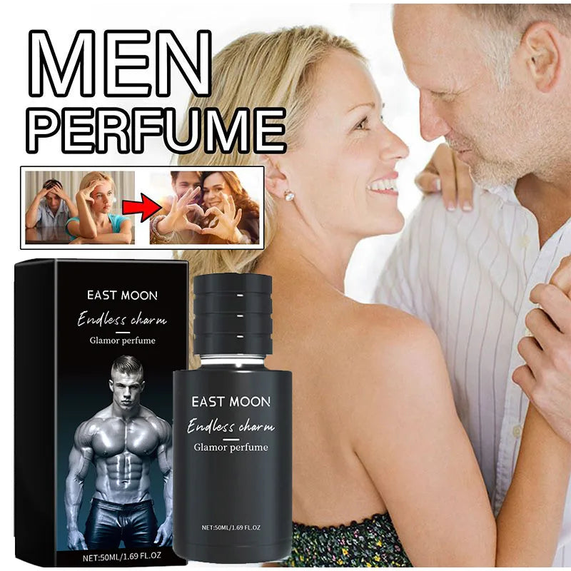 Classic High-end Men's Perfume  Men's Lasting Scent Couples Date Eau De Parfum Exudes Captivating Charm Fresh Sandalwood Vanilla