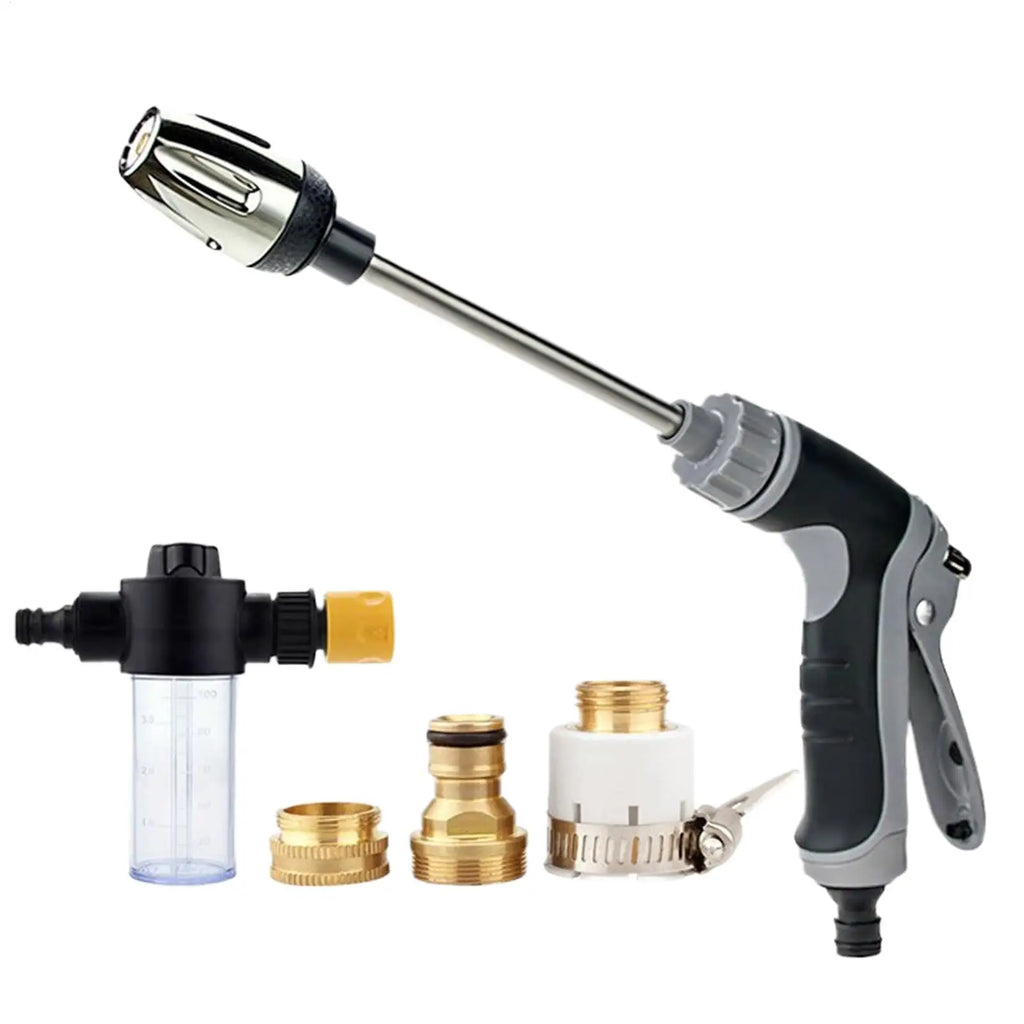 Car Wash High Pressure Water Gun Car Washers Garden Lawn Watering Hose Nozzle Foam Lance Portable Automobiles Cleaning Tool
