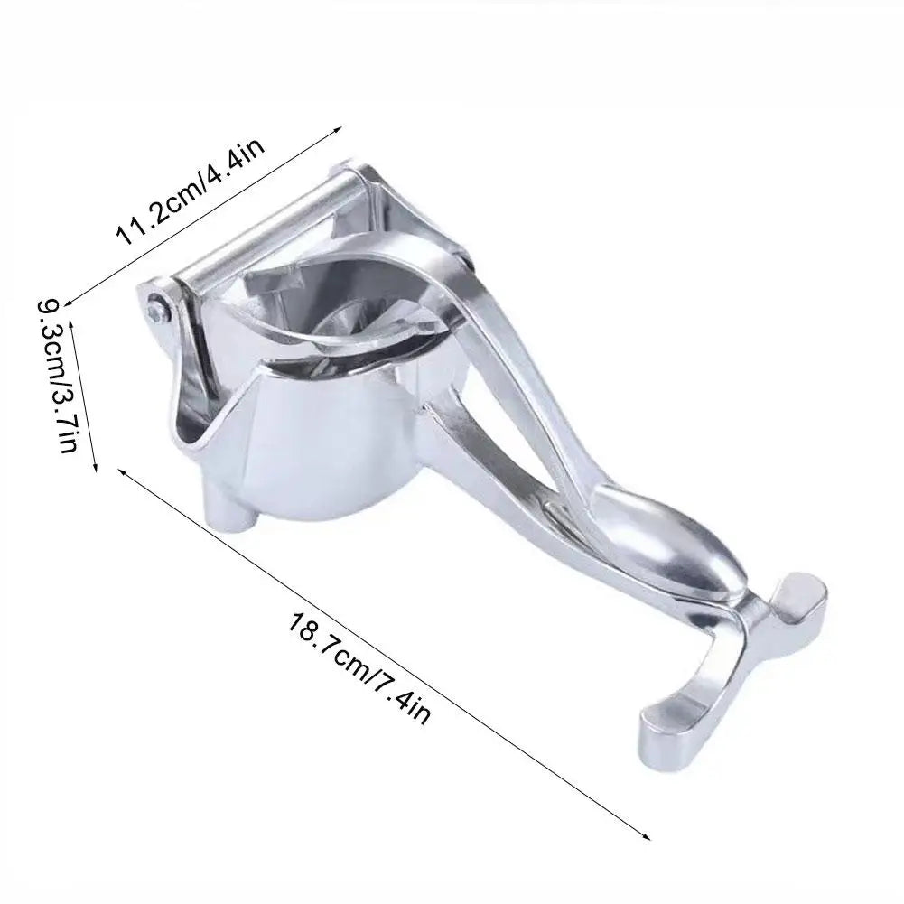 Fruit Juice Squeezer Heavy-Duty Metal Lemon Squeezer Easy Manual Citrus Press Juicer Ergonomic & Durable For Fresh Juice