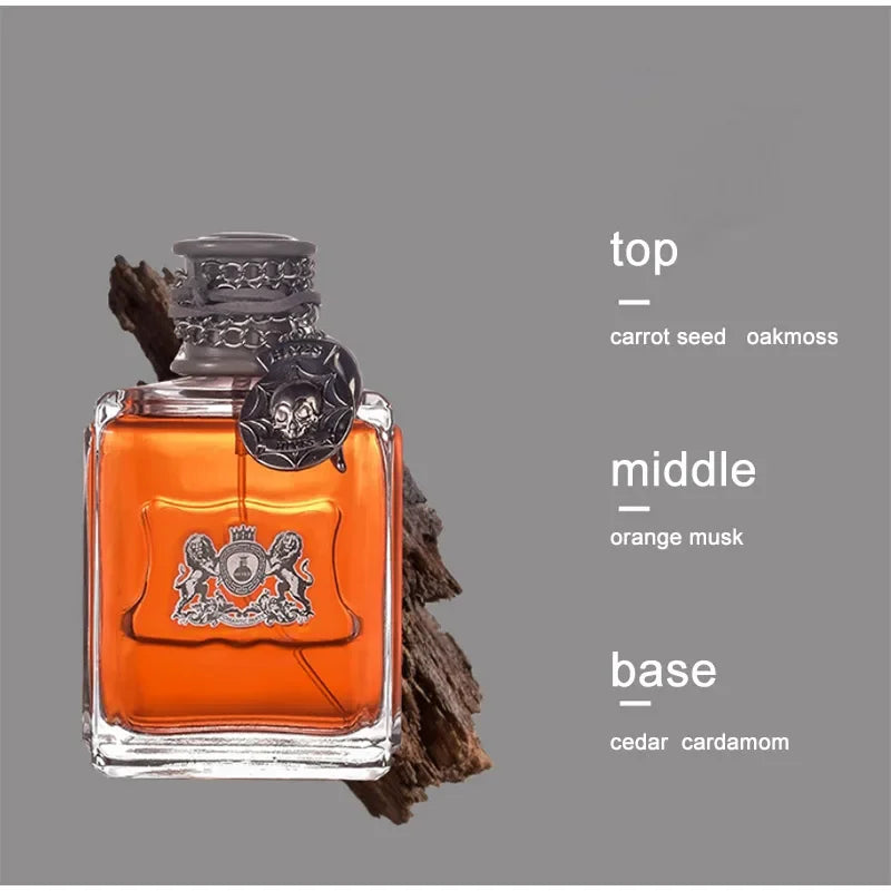 2025 Men's Perfume 100ML Men Sandalwood Perfume Spray Flirting Pheromone Long Lasting Romance Attract Women Valentine Day Gift