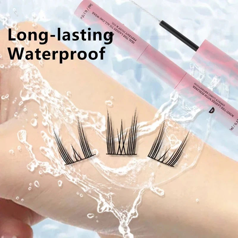 Double-headed Lash Bond and Seal Individual Lashes Glue and Seal Lasting Strong Adhesion Lash Extension Glue DIY Makeup Tools