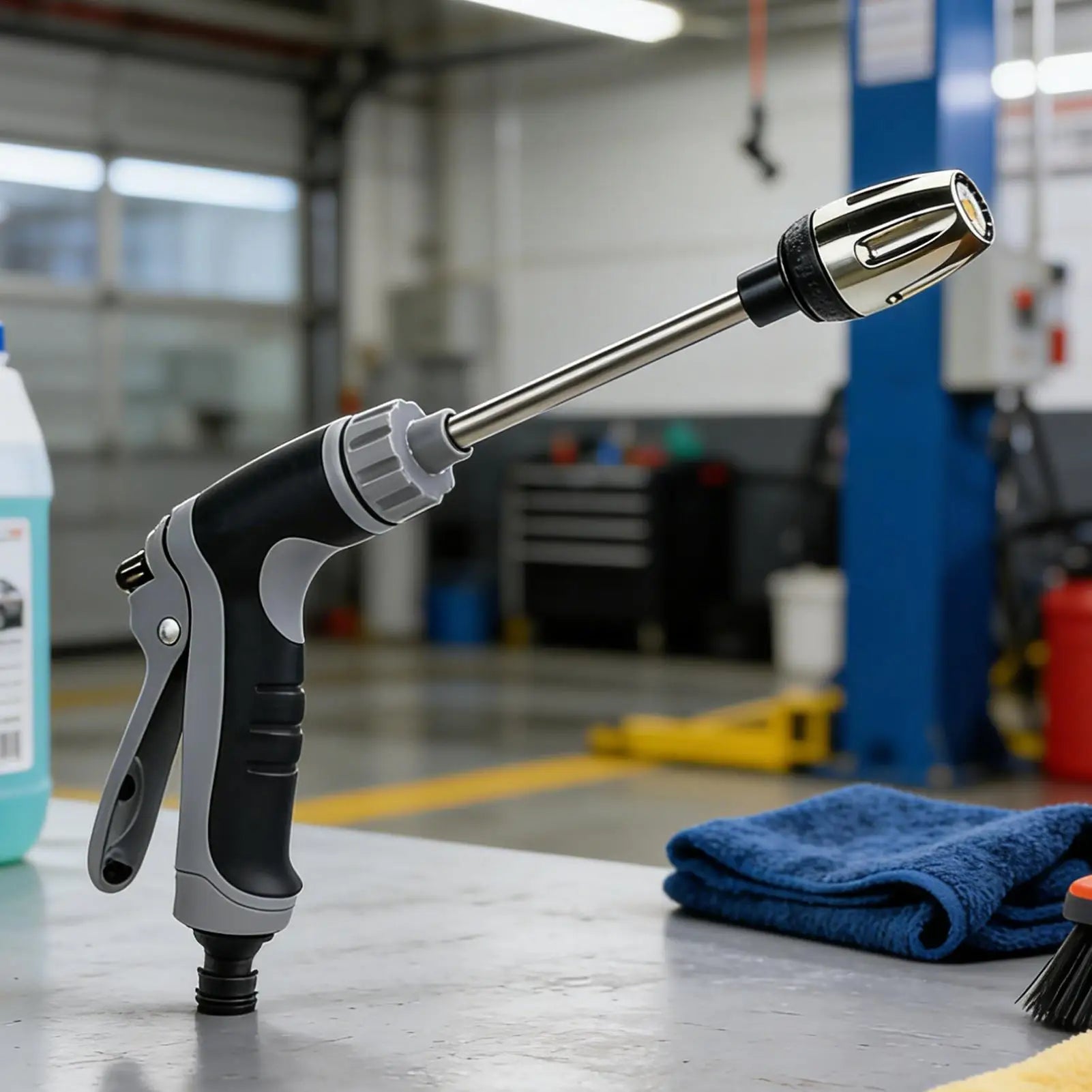Car Wash High Pressure Water Gun Car Washers Garden Lawn Watering Hose Nozzle Foam Lance Portable Automobiles Cleaning Tool